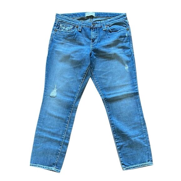 Big Star Light Wash Jean Capris - Picture 2 of 9